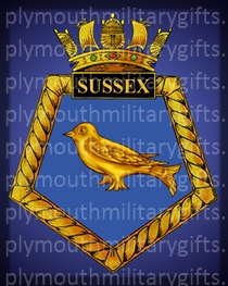 HMS Sussex Magnet